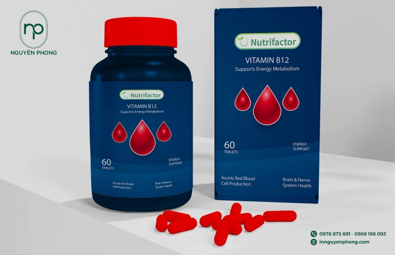 Mẫu logo thuốc in trên hộp đựng thuốc